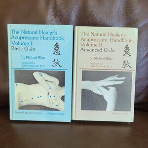 The Natural Healer's Acupressure Handbook Volume 1 & 2 (Basic/Advanced)
